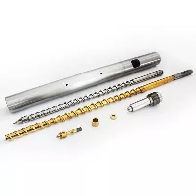 Sprautumótunarskrúfa