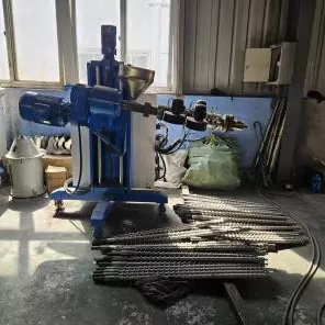 Lítill einskrúfa extruder